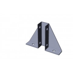 Одноканальная дельтообразная плита горячеоцинкованная ПМгц MBP307