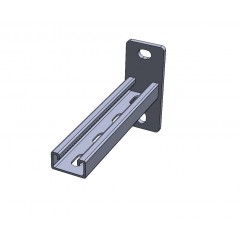 Настенный кронштейн "Strut" (41х21х2,5) основание (120х50х6) 700мм НКС1(вн)-700